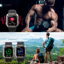 Smartwatch Militar Resistente – Relógio Inteligente com Monitoramento de Saúde e GPS