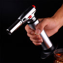 Maçarico Culinário Recarregável – Chama Ajustável para Cozinha Profissional e Caseira