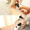 LoPetz™ Pet Nail Trimmer – Rechargeable, Safe, and Painless Nail File for Your Pet 