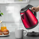 Multi BE017 Red Electric Kettle 1.8L – 1200W, Removable Base and Spout with Strainer