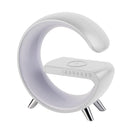 Luminária Multifuncional G Speaker 4 em 1 – Luz LED, Caixa de Som Bluetooth, Relógio e Despertador