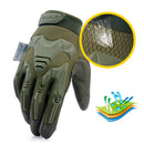 Luva Militar Tática Unissex – Ideal para Airsoft, Trilhas, Moto e Treinamento