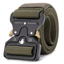 Cinto Tático Militar Lona de Nylon com Fivela de Liga – Alta Resistência e Conforto
