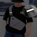 Bolsa Masculina de Ombro Antifurto – Ideal para Trabalho, Viagens e Uso Diário