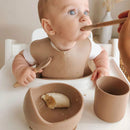 Baby Feeding Kit – Silicone Bowl and Spoon for Babies, BPA-Free