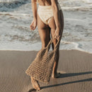 Women's Cotton Crochet Beach Bag – Lightweight, Spacious and Stylish