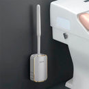 Silicone Toilet Brush with Holder – Deep and Quick Cleaning for the Bathroom