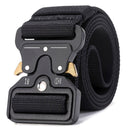 Cinto Tático Militar Lona de Nylon com Fivela de Liga – Alta Resistência e Conforto