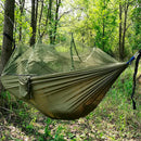 Camping Hammock with Mosquito Net – Ideal for Hunting, Fishing, and Insect Protection 