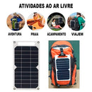 Portable 6W Flexible Photovoltaic Solar Panel Charger 