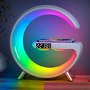 Luminária Multifuncional G Speaker 4 em 1 – Luz LED, Caixa de Som Bluetooth, Relógio e Despertador