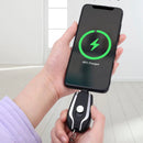 Mini Carregador USB Portátil com Chaveiro – Energia de Emergência Sempre à Mão