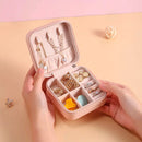 Portable Jewelry Organizer Box – Ideal for Travel and Safe Storage