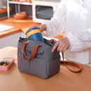 Reinforced Thermal Lunch Bag with Crossbody Strap – Ideal for Work, School, and Travel