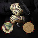 Luva Militar Tática Unissex – Ideal para Airsoft, Trilhas, Moto e Treinamento
