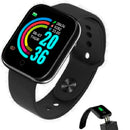 Smartwatch D20 – Relógio Inteligente com Monitor de Saúde, Notificações e Pulseira Confortável
