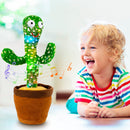 Cacto de Pelúcia Interativo para Crianças – Dança, Toca Música e Repete a Fala