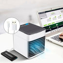 Mini Climatizador Portátil com USB – Ar-Condicionado Pessoal com Umidificador e Ventilação