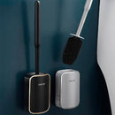 Silicone Toilet Brush with Holder – Deep and Quick Cleaning for the Bathroom