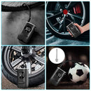 Compressor de Ar Portátil Recarregável – Bomba de Alta Potência para Pneus, Bicicletas e Mais