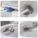 Escova de Toalete com Suporte – Escovação Eficiente e Organização para Vaso Sanitário