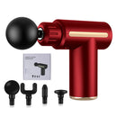 Massageador Elétrico 4 em 1 – Alta Frequência, Alívio de Dores e Estímulo Muscular para Corpo e Rosto