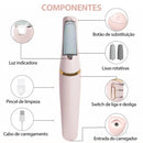 Lixa Elétrica Esfoliante para Pés – Portátil, Recarregável e Ideal para Remover Calos e Rachaduras