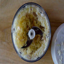 Premium Manual Food Processor – 3 Stainless Steel Blades for Fast and Efficient Cutting 