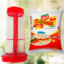 Tapioqueira Portátil Giratória – Prepare Tapiocas Perfeitas com Facilidade!