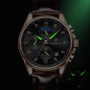 Waterproof Quartz Chronograph Multifunctional Watch