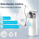 Nebulizador Portátil Silencioso para Inalação – Alívio Respiratório Eficiente e Confortável