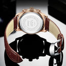 Waterproof Quartz Chronograph Multifunctional Watch