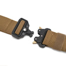 Cinto Tático Militar Lona de Nylon com Fivela de Liga – Alta Resistência e Conforto