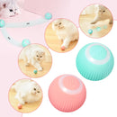 Bola Inteligente USB para Pets – Rotação Automática 360° e Recarga via Cabo