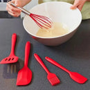 Utensílio de Cozinha Silicone - Kit 05 Und