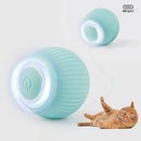 Bola Inteligente USB para Pets – Rotação Automática 360° e Recarga via Cabo