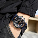 Relógio Cronógrafo Militar Esportivo Masculino – Resistente e à Prova d’Água