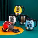 Caneca Mixer Magnética 400ml – Misturador Automático Portátil para Bebidas Quentes e Frias