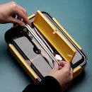 Marmita de Aço Inox 2 Litros Com Divisórias e Talheres