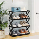 Collapsible Shoe Organizer – 4-Tier Shoe Rack for 8 Pairs