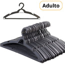 Kit 50 Cabides Organizadores de Roupas Adulto – Praticidade e Envio Imediato