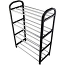 Collapsible Shoe Rack Organizer – 4 Tiers for 8 Pairs of Shoes and Sneakers