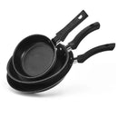 Frigideiras Globalflon Teflon – Kit com 3 Peças Antiaderentes Ideal para Ovos, Grelhados e Mais