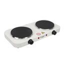 Portable Electric Cooktop Stove with 2 Burners, 2000W