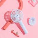 Mini Portable USB Fan – Rechargeable, Lightweight and Silent for Travel, Work and Home