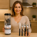 Faqueiro Brinox Veneza Inox 20 Peças – Talheres Resistentes e Elegantes