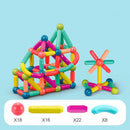 Blocos Magnéticos Montessori – Brinquedo Educativo para Crianças, Estimula a Criatividade e Coordenação