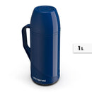Garrafa Térmica Unitermi Roma 1 Litro Azul – Ideal para Café e Bebidas Quentes