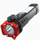 M9 Tactical Flashlight - Multifunctional 4 in 1 - Indestructible, USB Rechargeable, and Mega Power 
