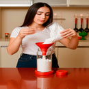 Tapioqueira Portátil Giratória – Prepare Tapiocas Perfeitas com Facilidade!